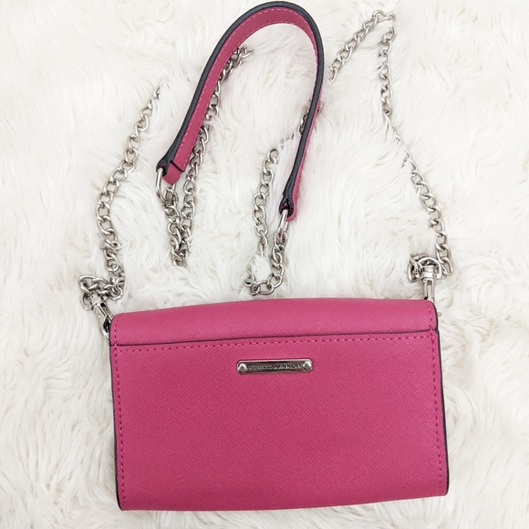 Rebecca Minkoff Pink Studded Envelope Crossbody - Picture 5 of 8